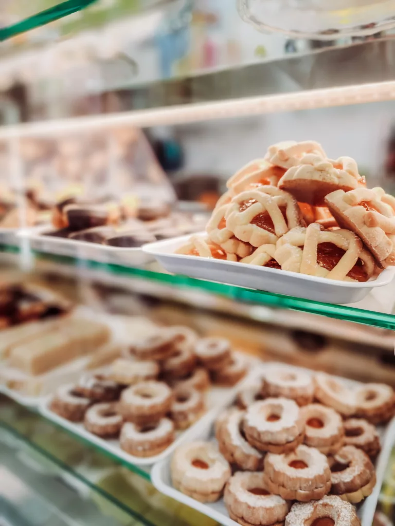 delicious biscuits and baked goods in Ortigia Siracusa Sicily