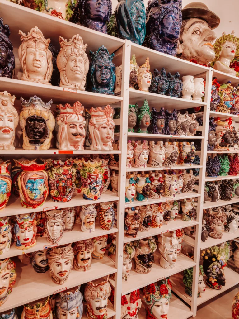 Sicilian Moor Heads are one of the best souvenirs from Sicily