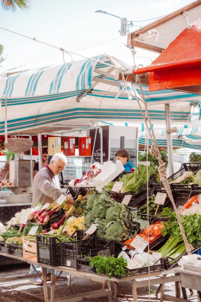 Ortigia Street Market, Ortigia Siracusa, Sicily