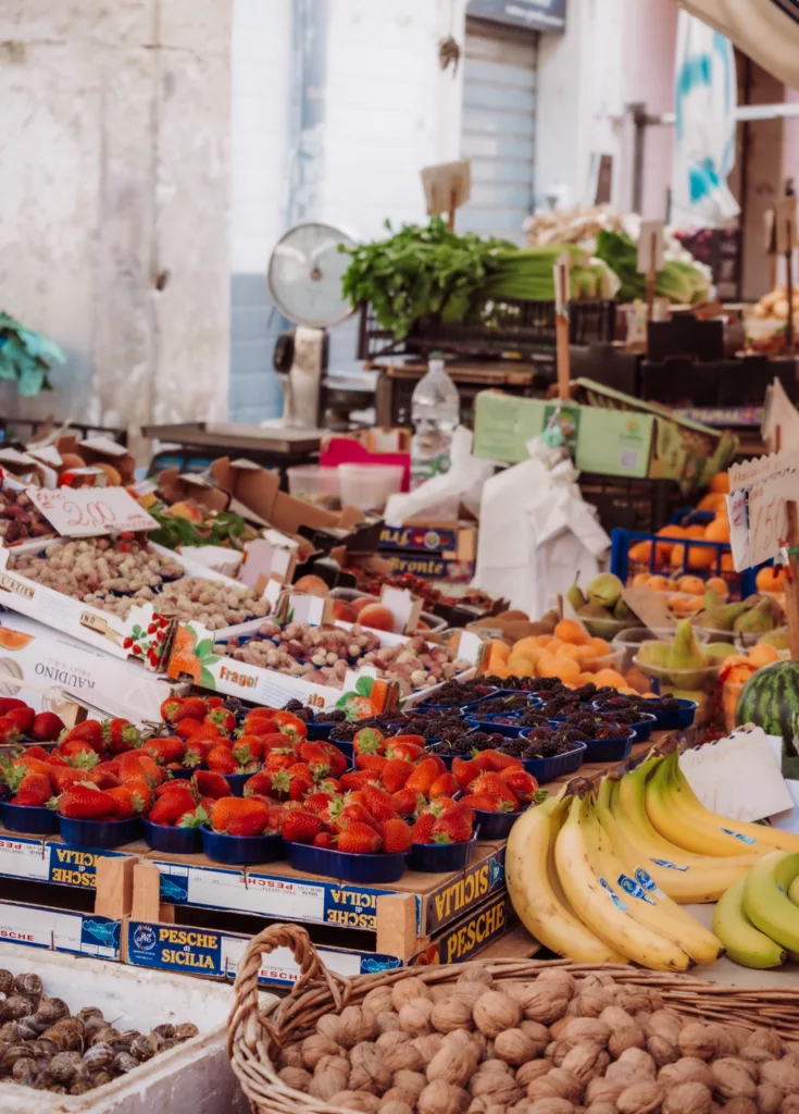 Ortigia Street Market, Ortigia Siracusa, Sicily