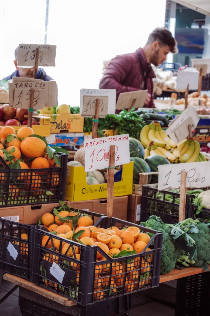 Ortigia Street Market, Ortigia Siracusa, Sicily