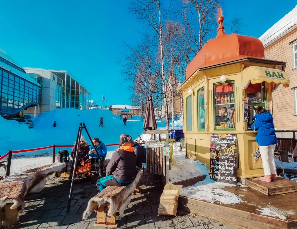 Raketten Bar & Pølse hot dog stall, Tromso, Norway