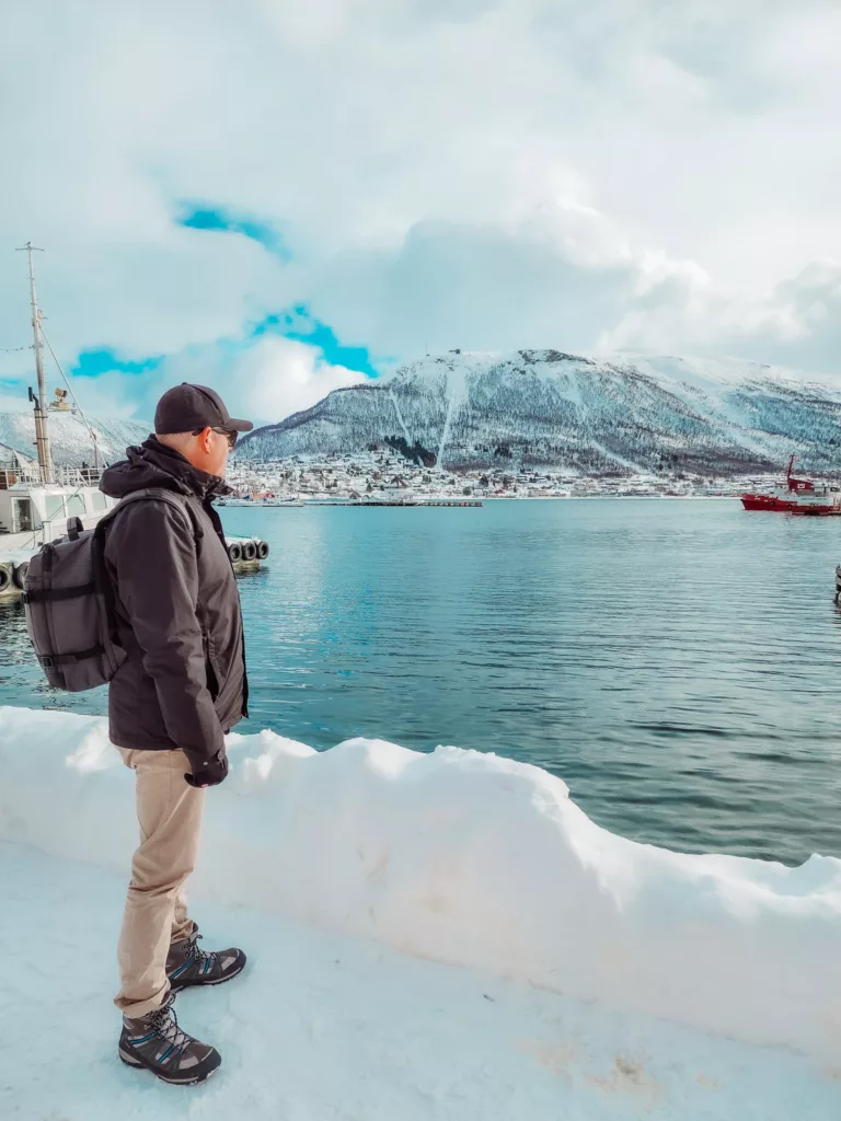 Tromso waterfront, one of the prettiest locations in Tromso