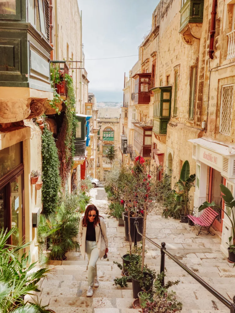 Valletta streets, Malta