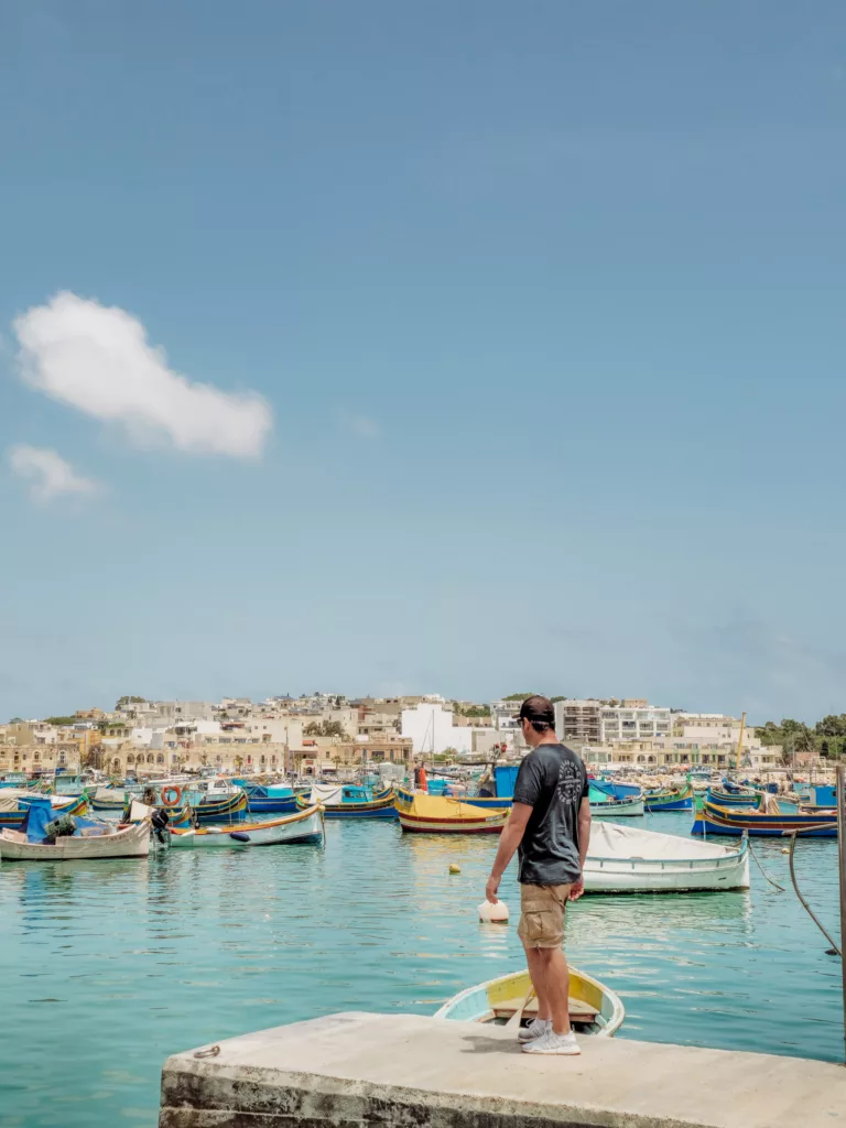 Marsaxlokk fishing village, must see in Malta