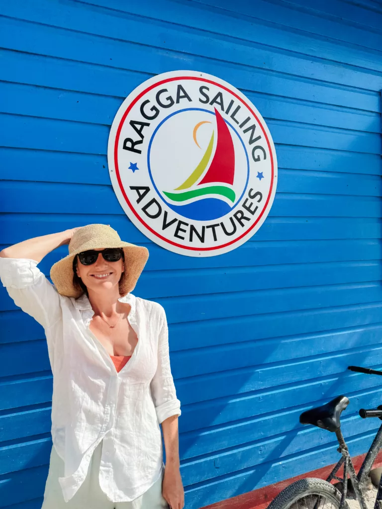 At the Ragga Sailing office on Caye Caulker, this is a must do in Belize