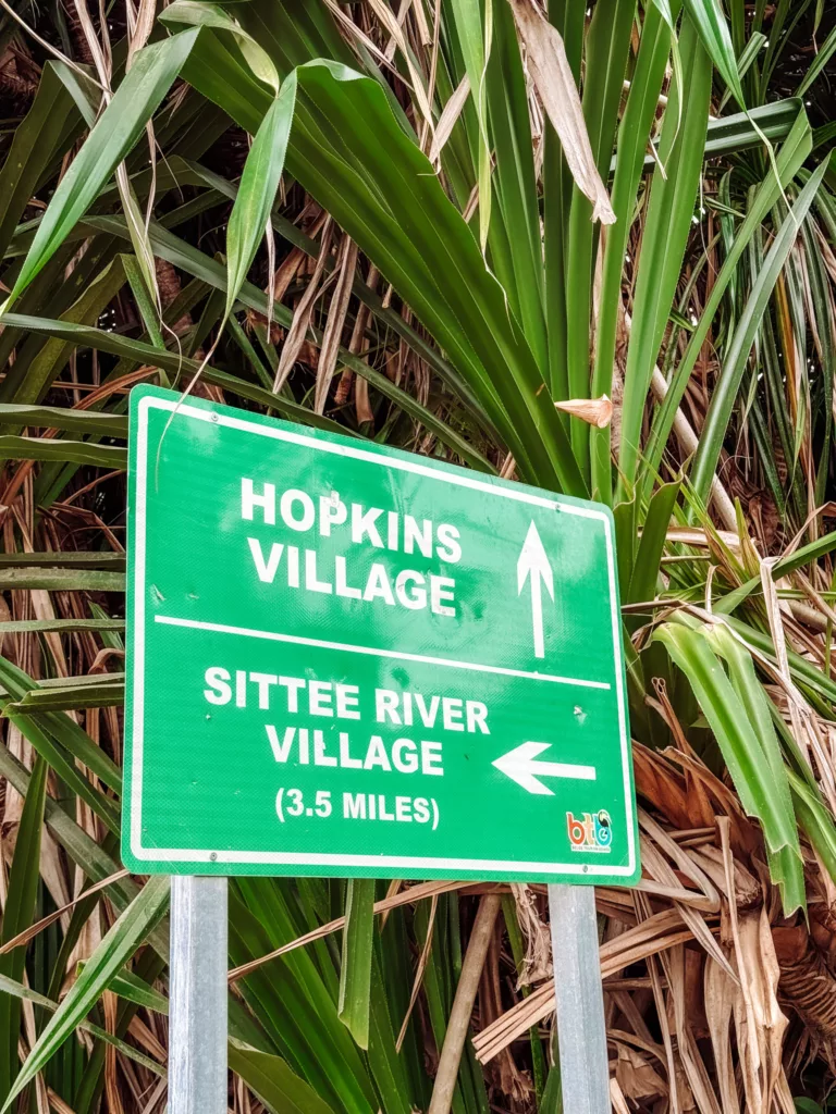 Hopkins Village is a tiny little town on the coast of Belize