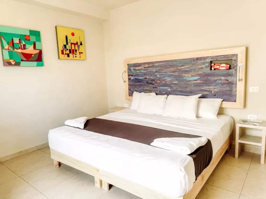 Beautiful rooms at Inkanto Luxury Hotel Mahahual Hotels Mexico