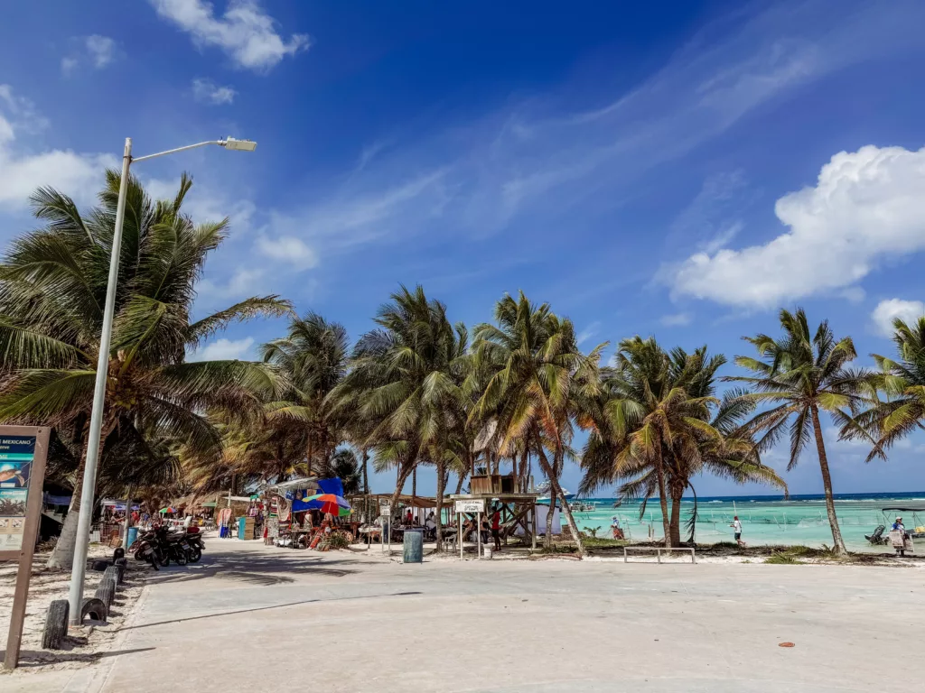 Beautiful Mahahual Mexico beach costa Maya